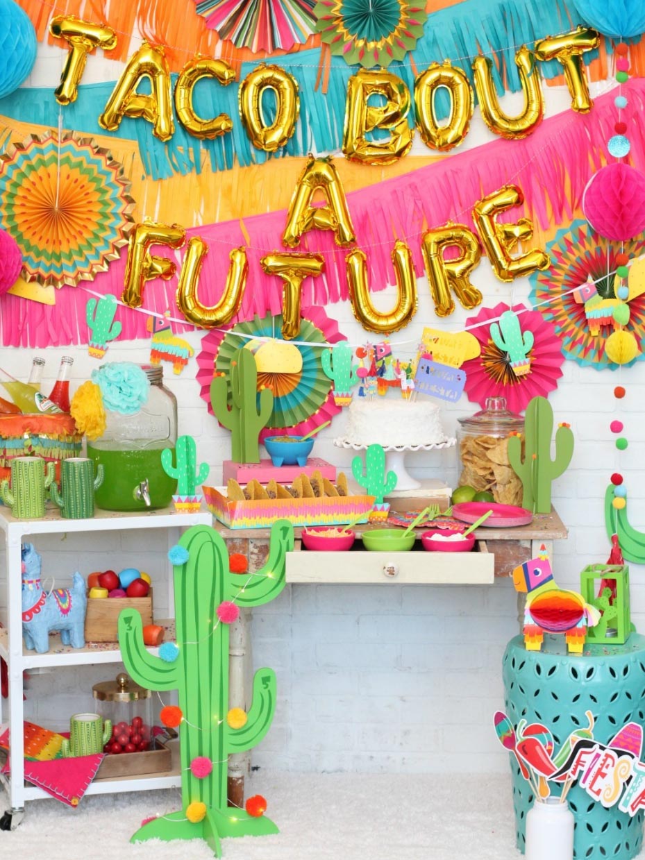 Llama Themed Graduation Fiesta