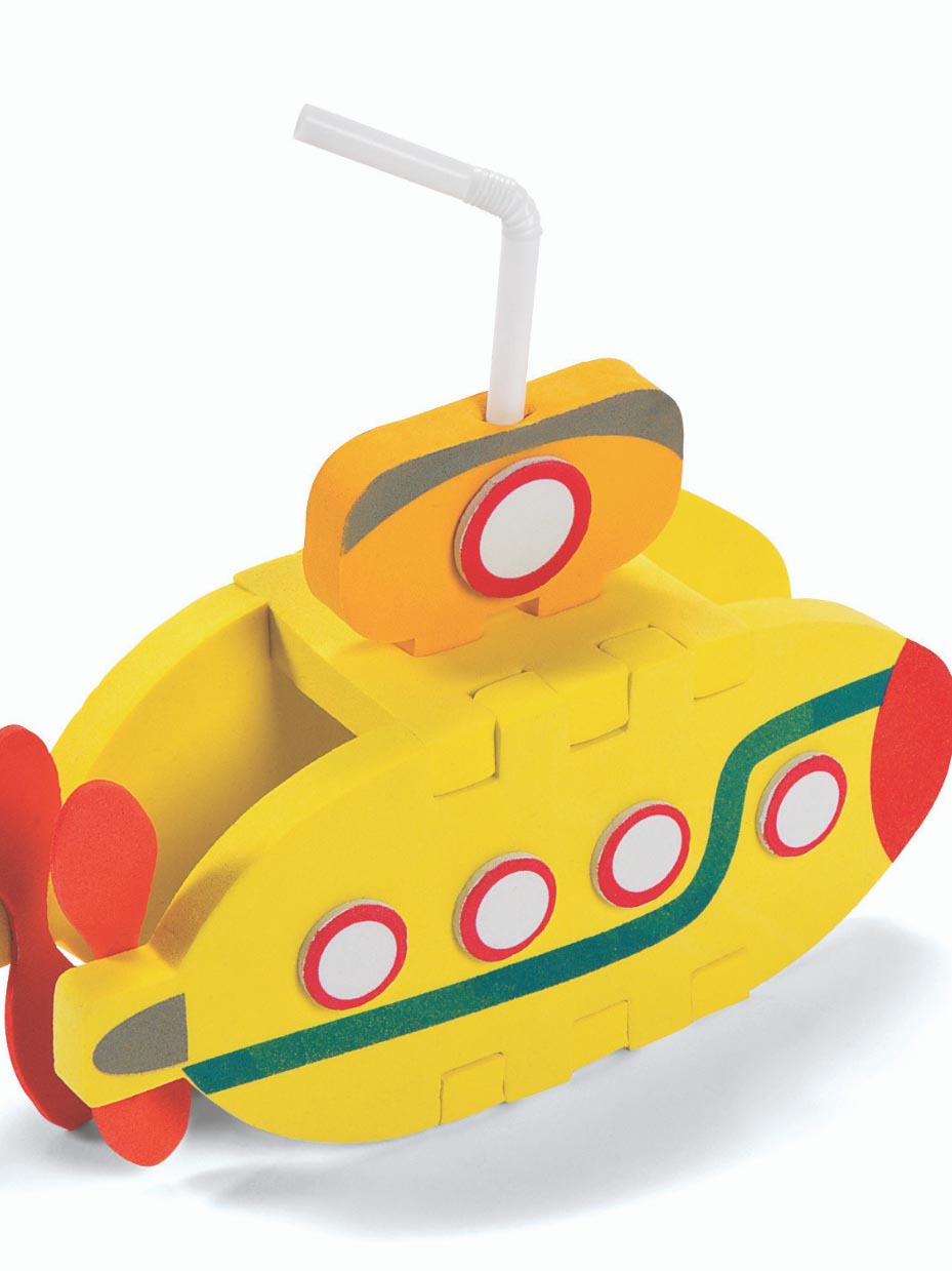 Create a 3D Floating Submarine