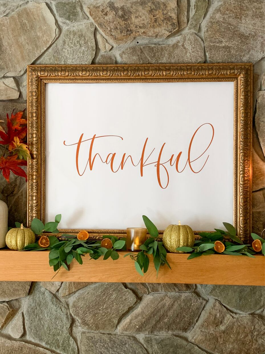 "Thankful" Poster