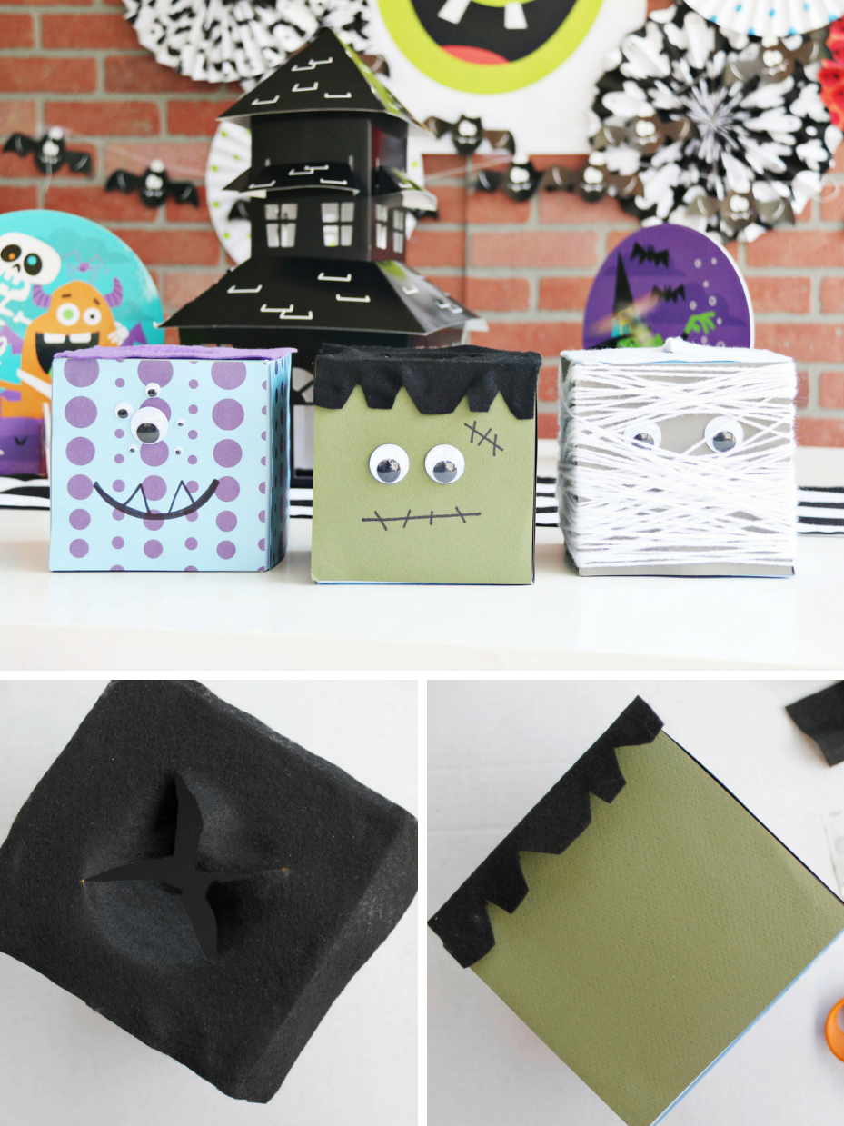 DIY Monster Mystery Boxes