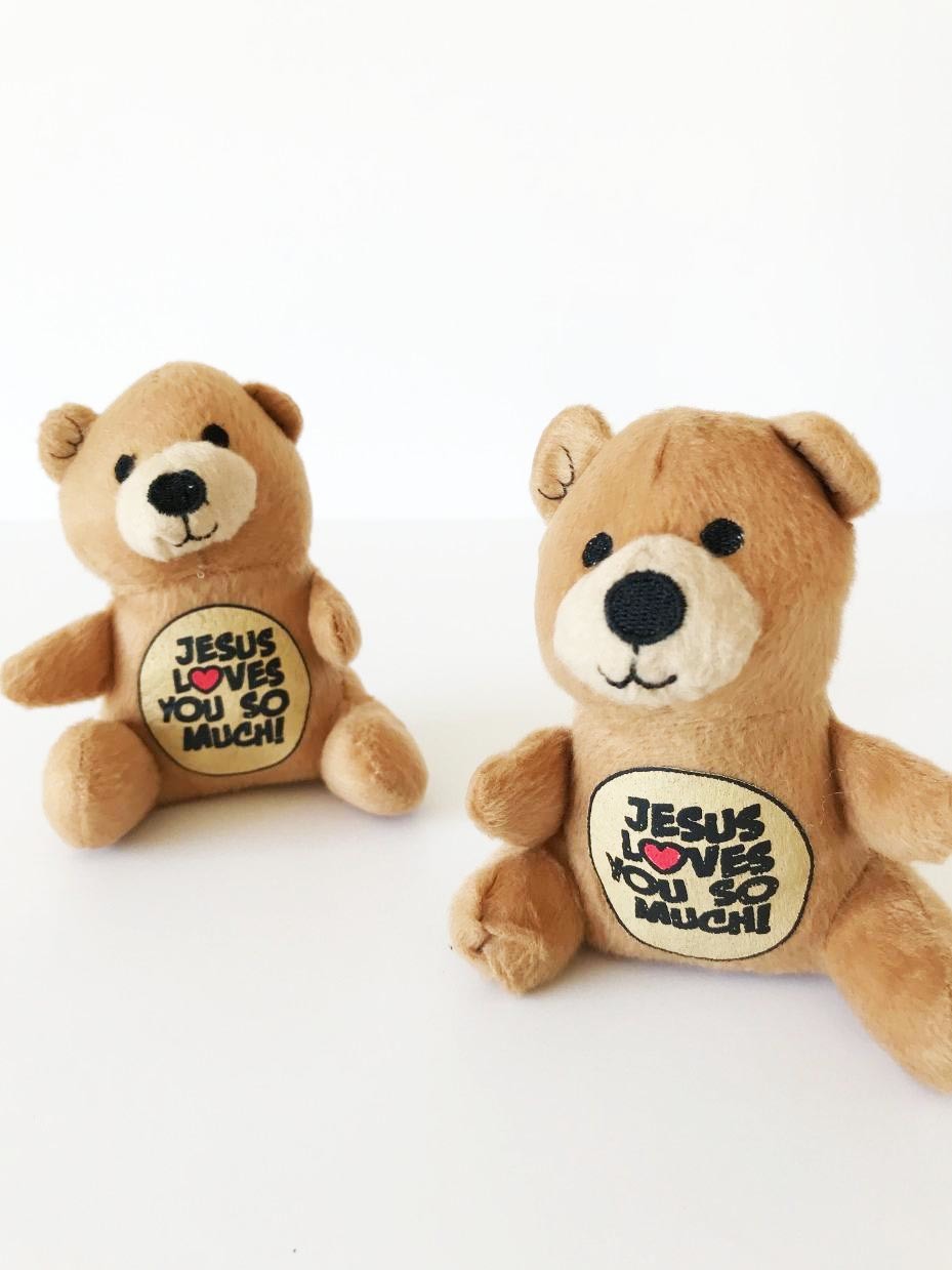 Jesus Loves You So Much Stuffed Bears