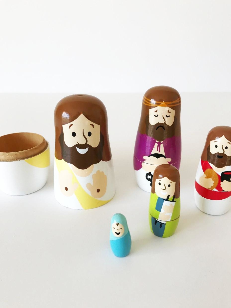Life of Jesus Nesting Dolls