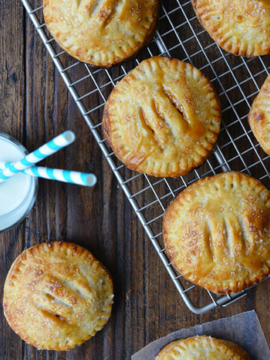 Salted Caramel Apple Hand Pies