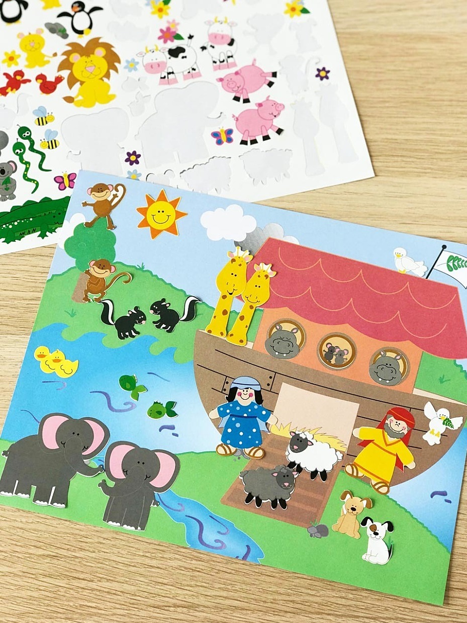 Noah's Ark Sticker Scene