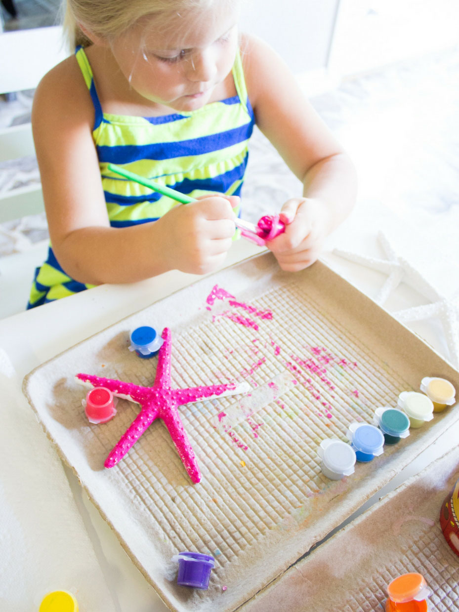 Paint Colorful Starfish