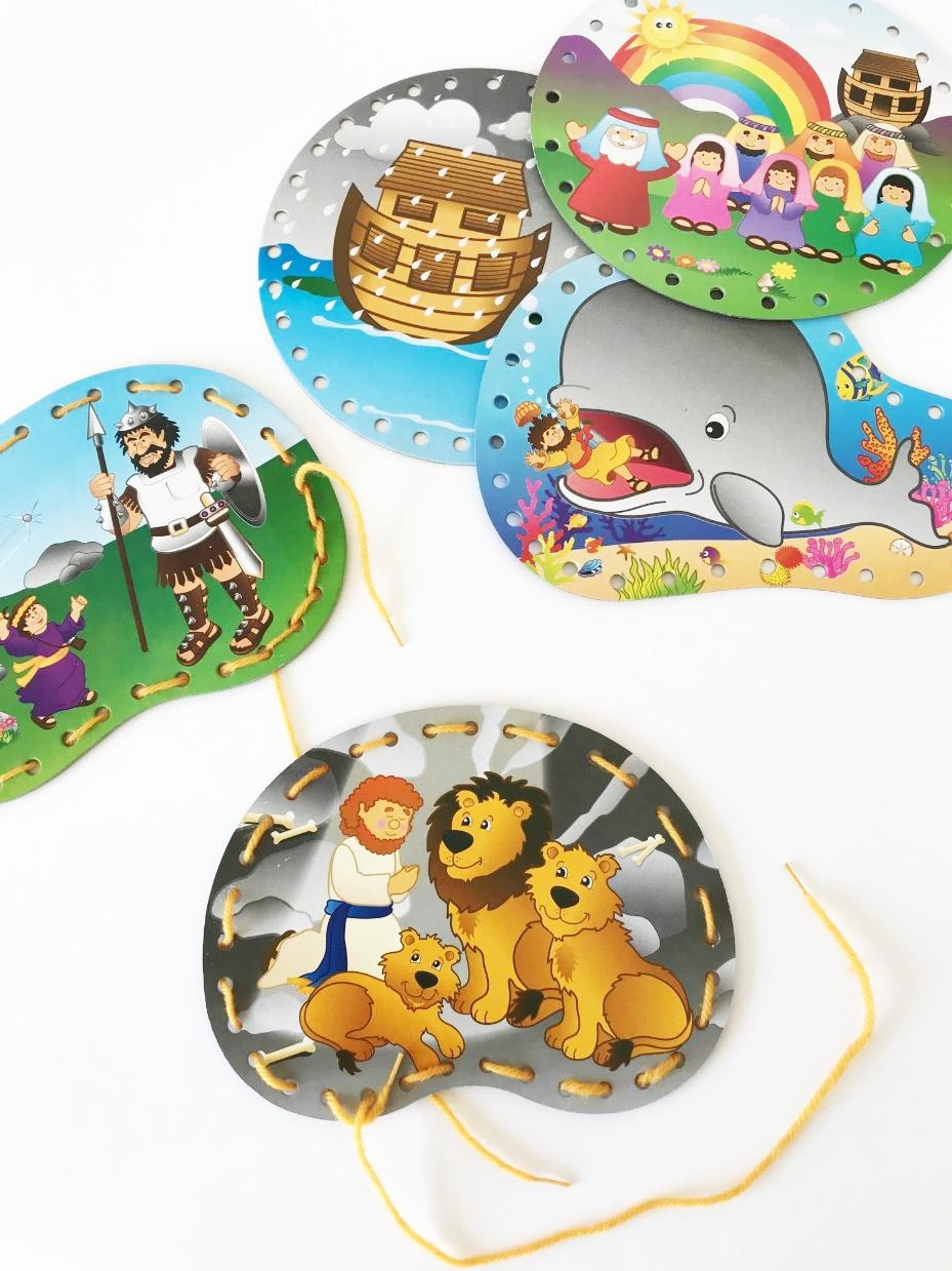 Bible Story Tracing Cards