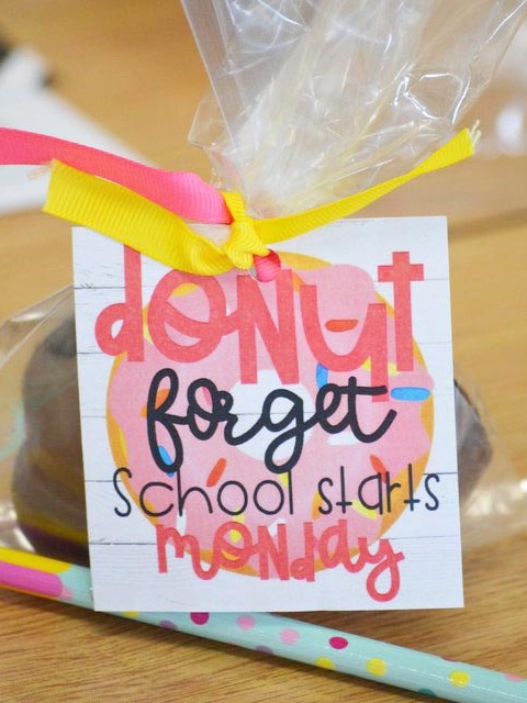 Donut Gifts for Students