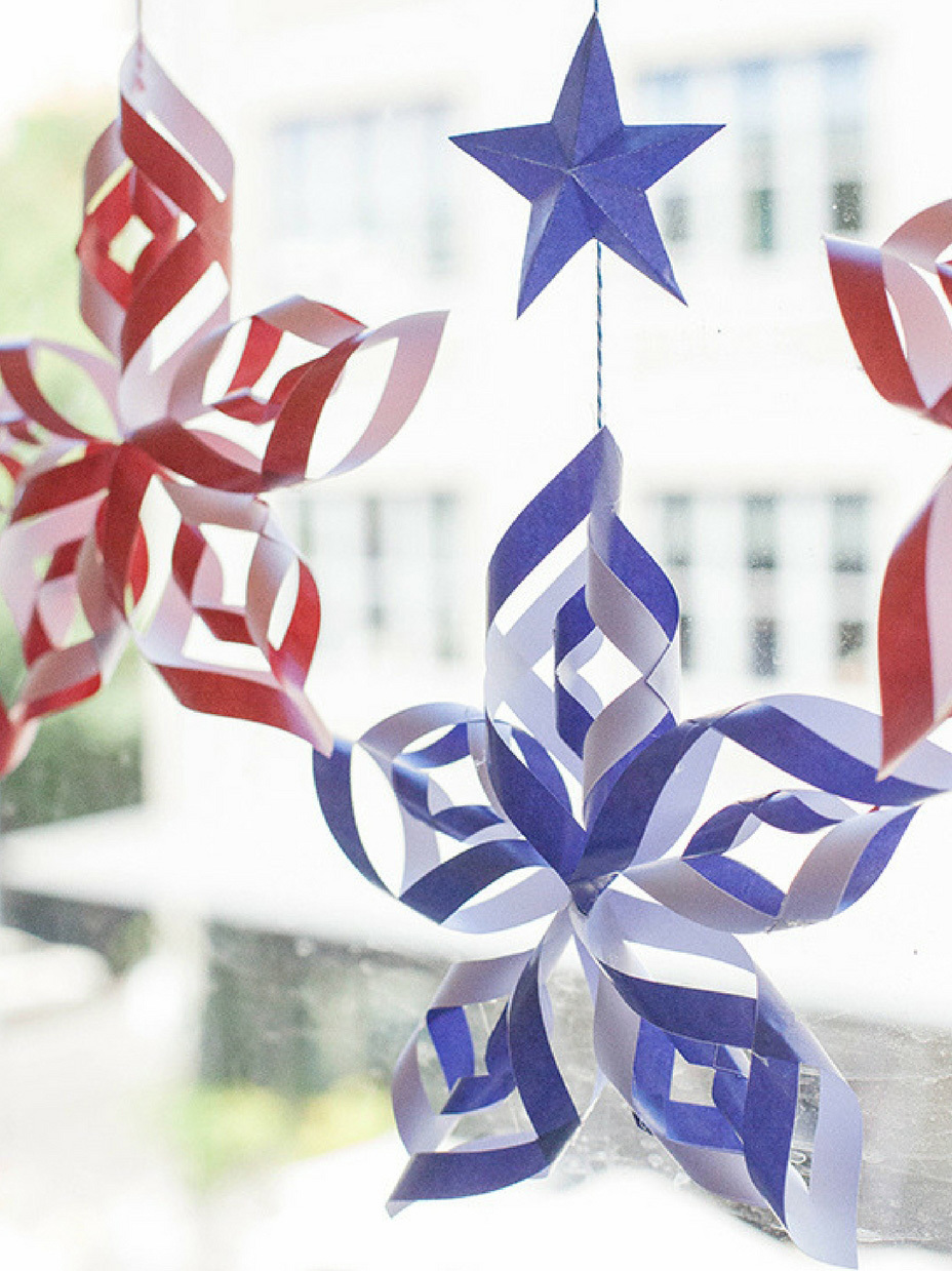 Paper Spiral Stars