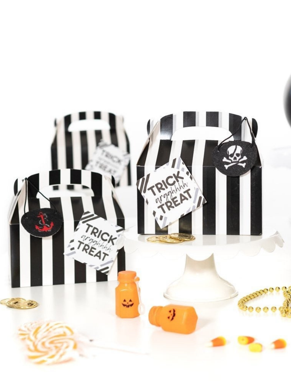 Pirate Themed Favor Boxes