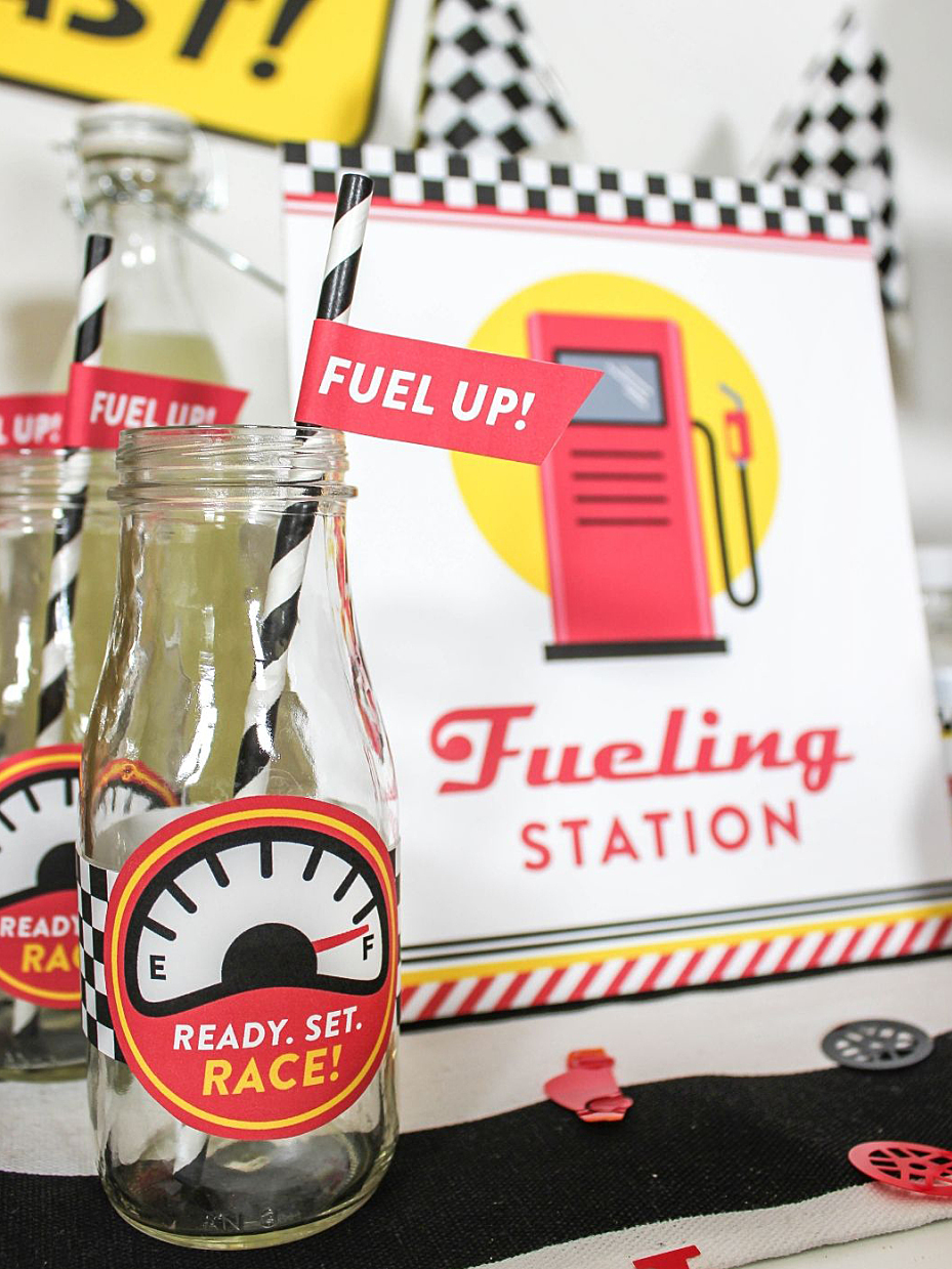 Fueling Station Printables
