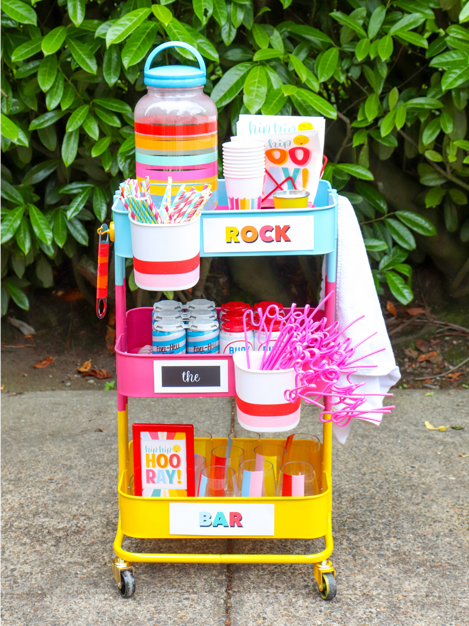 Rock the Bar Printable Signs