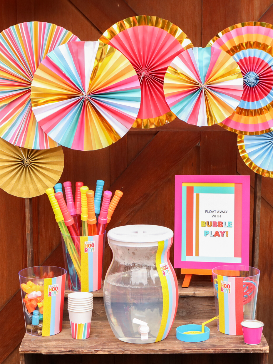 Bubble Station Printable Sign