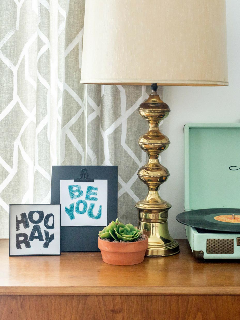 DIY Customizable Sand Art Quote