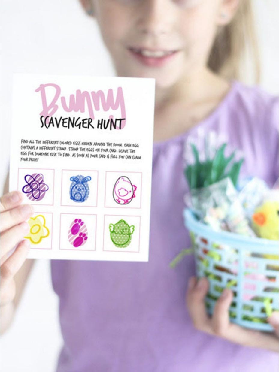 Scavenger Hunt Easter Games for Kids