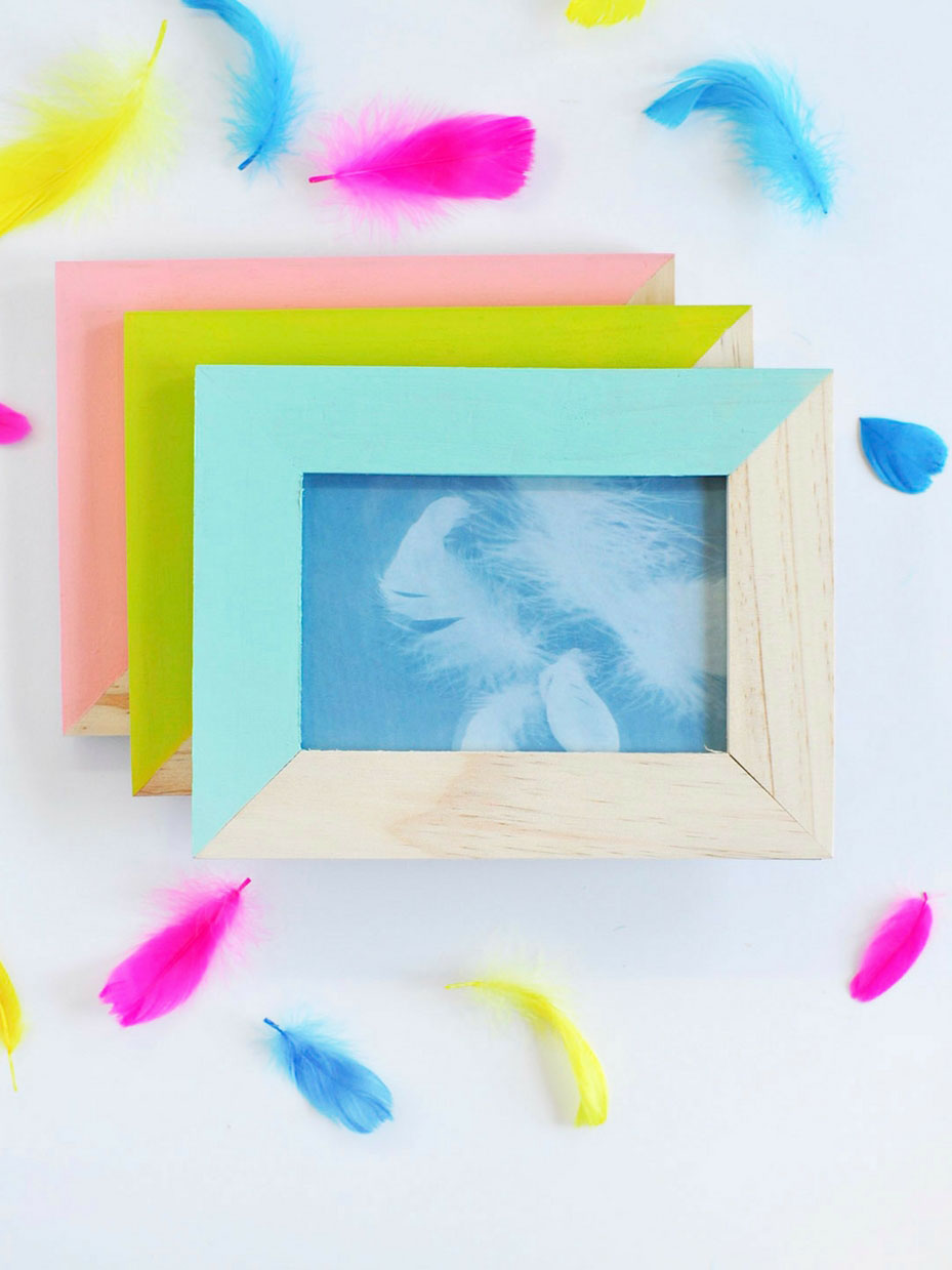 Faux Feathers Washi Project