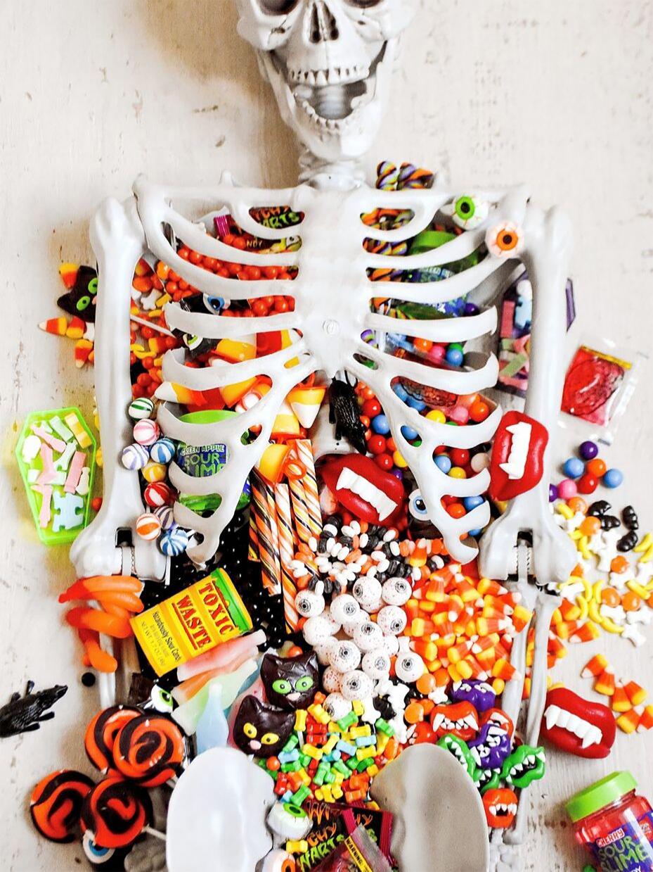 Skeleton Charcuterie Board
