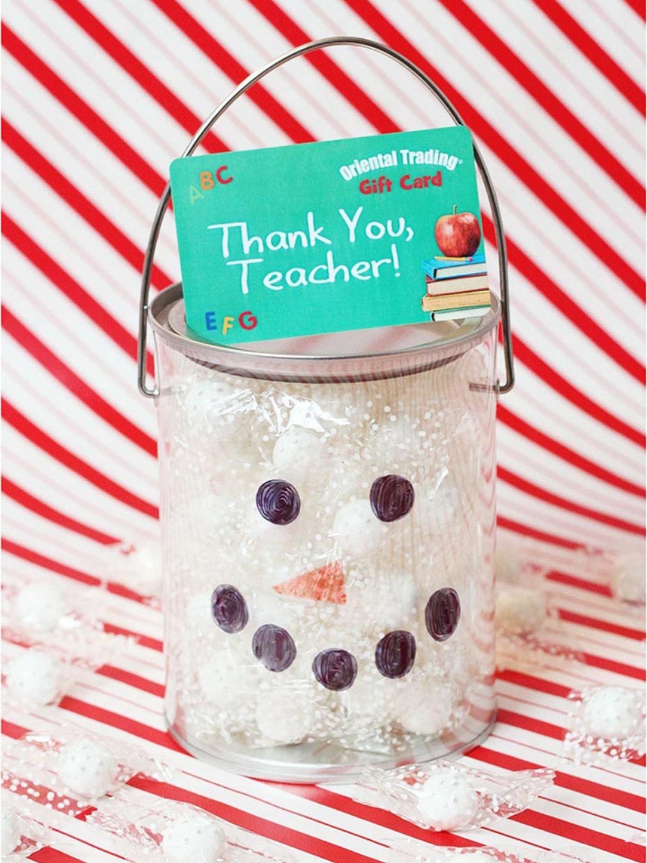 Snowman Candy Teacher Gift