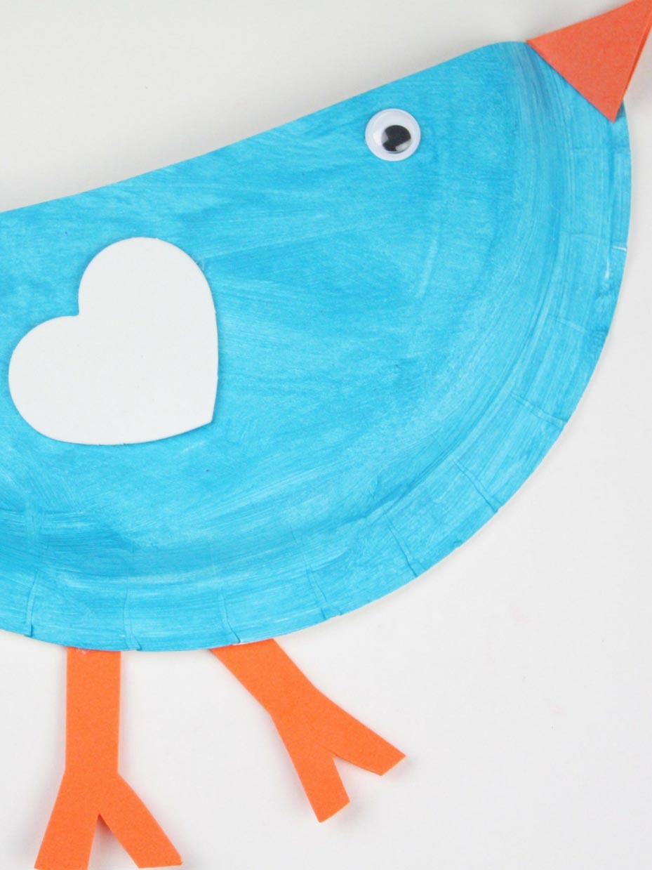 Bird Paper Plate Craft