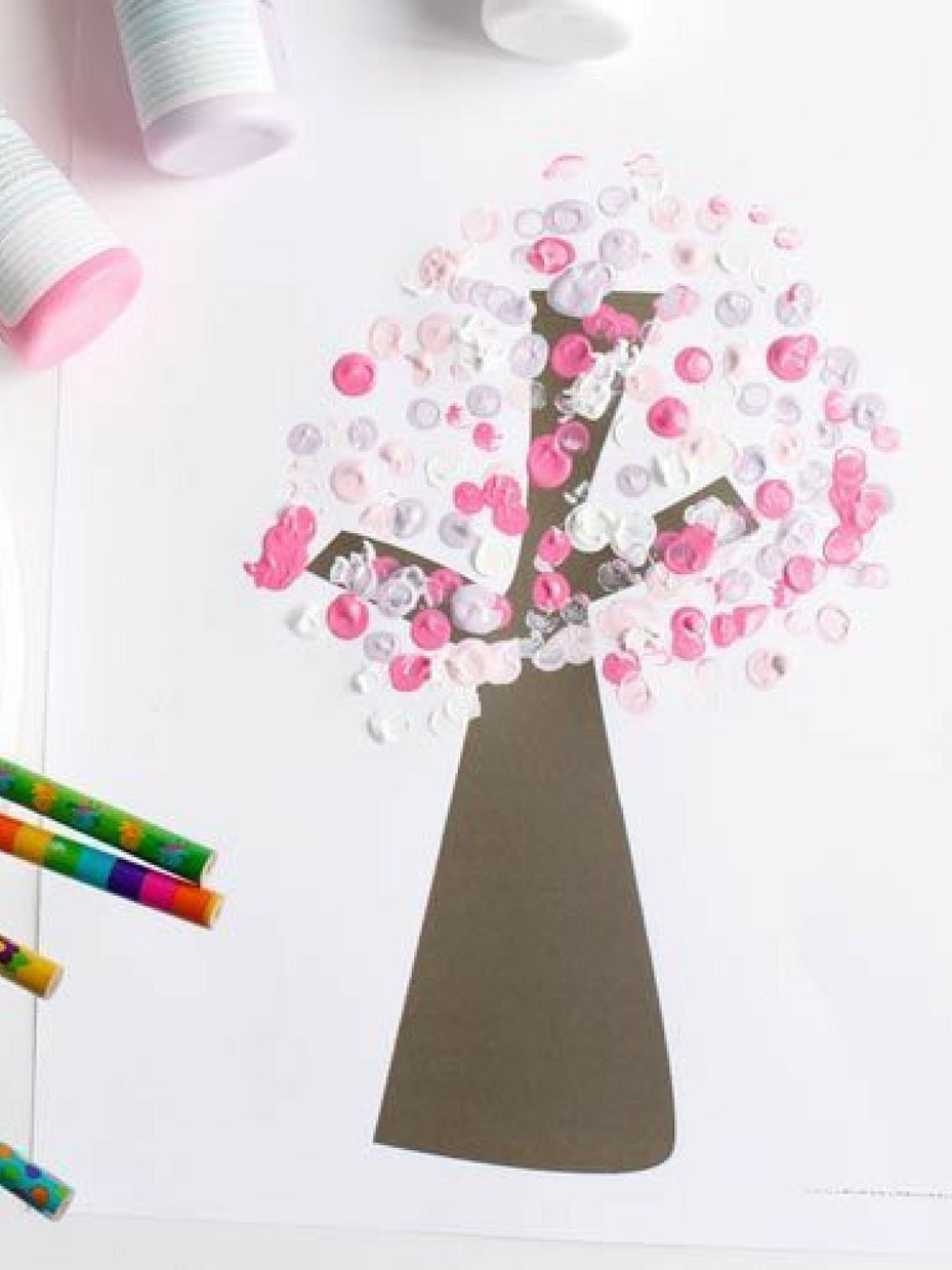 30 Bright & Cheery Spring Crafts - Dwell Beautiful  Springtime crafts,  Spring crafts, Arts and crafts for adults