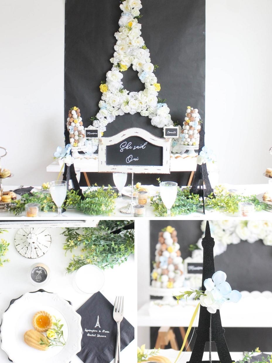 Spring In Paris Bridal Shower