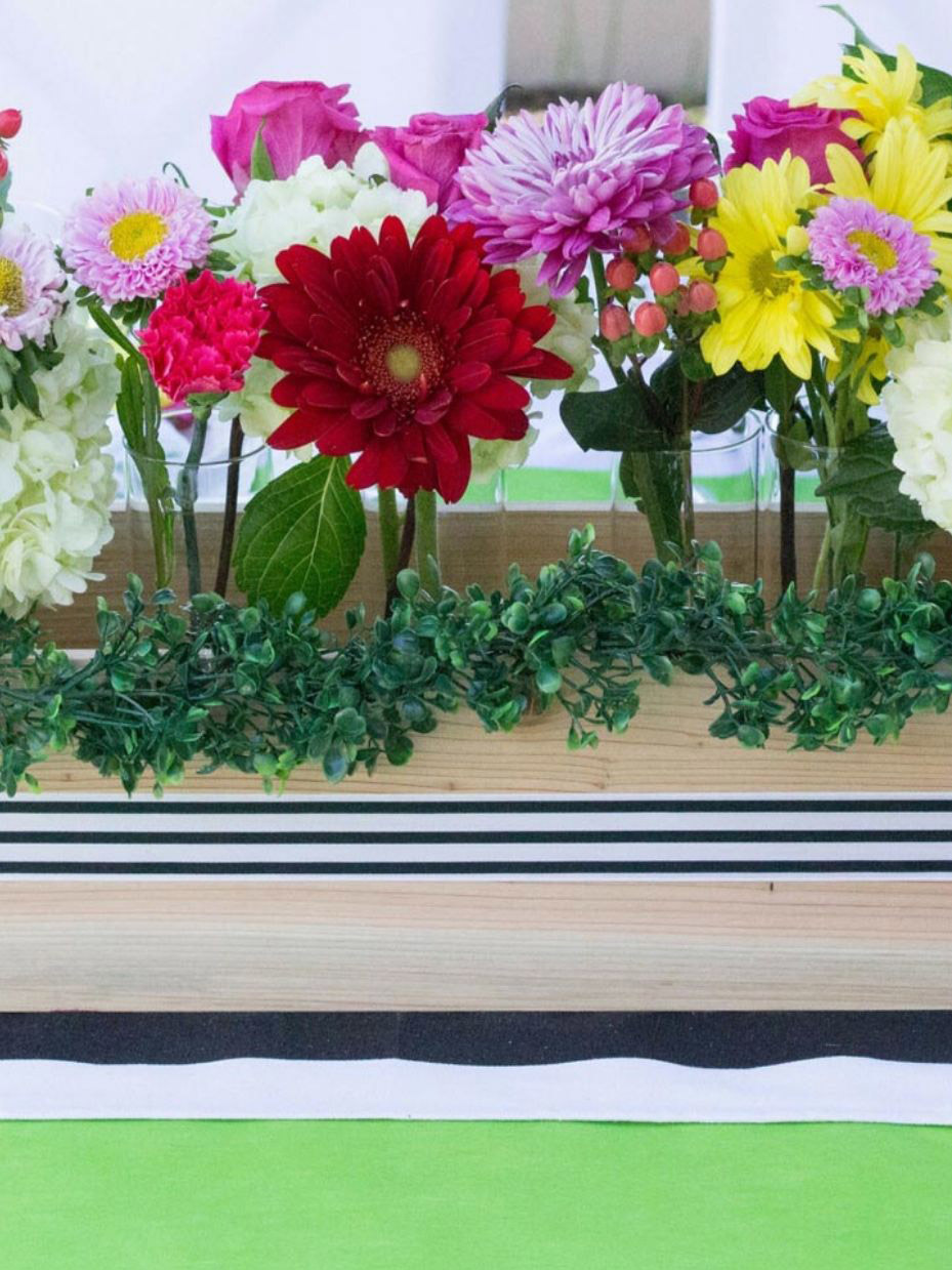 Bold Spring Floral Centerpiece