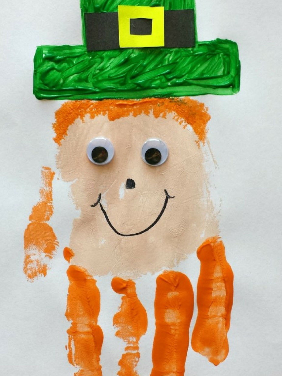 Leprechaun Handprint