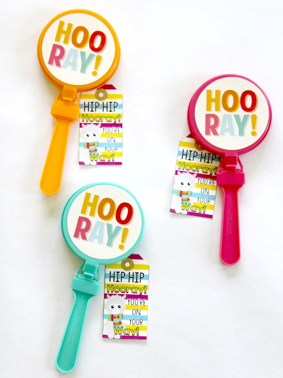 Hip Hip Hooray! You're On Your Way!