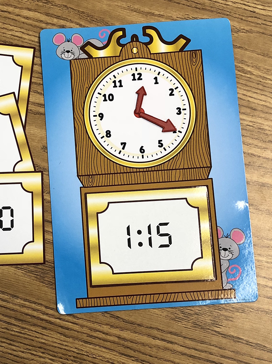 Teaching Time Magnetic Activity Set