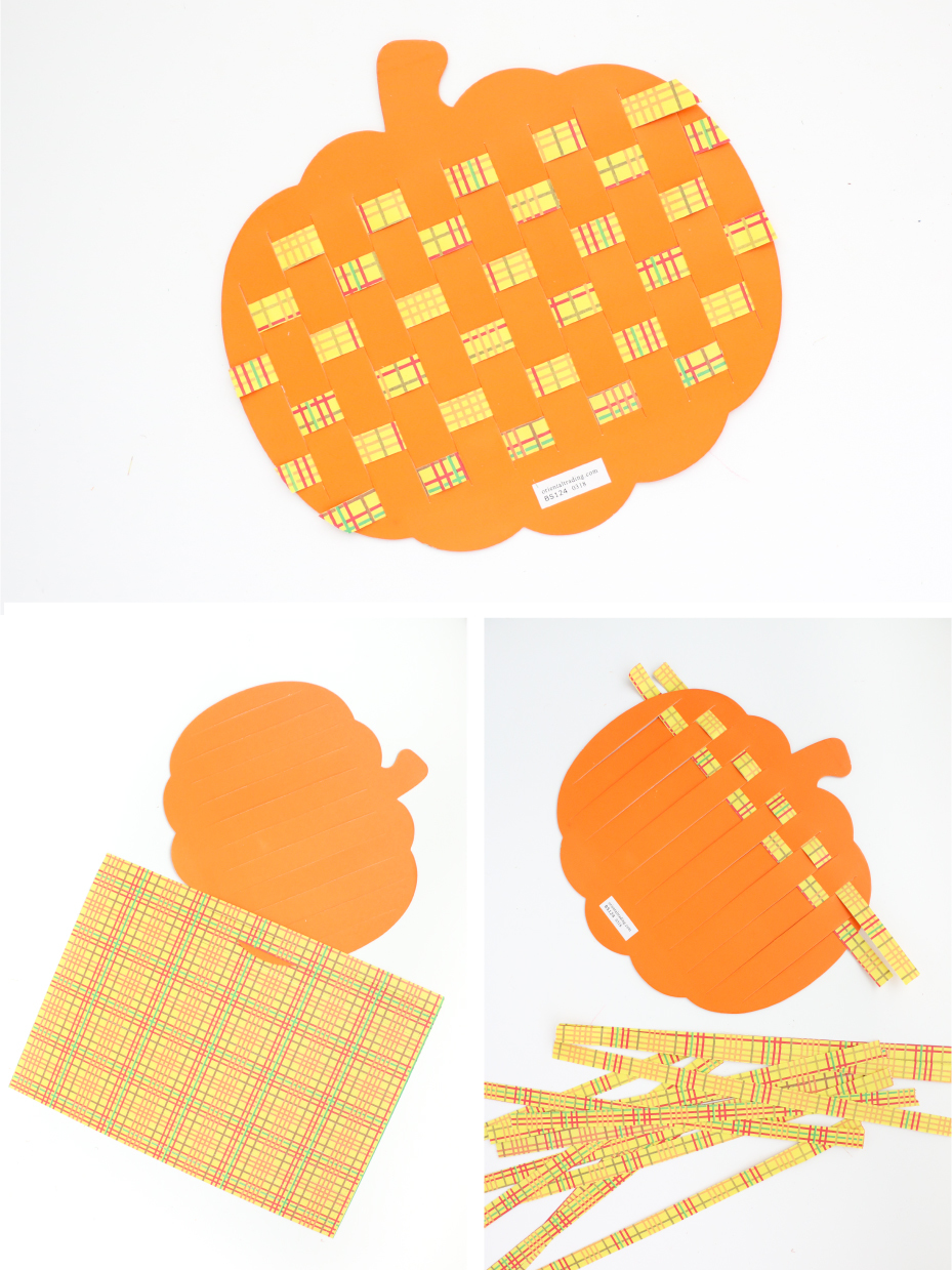 Woven Pumpkin Art