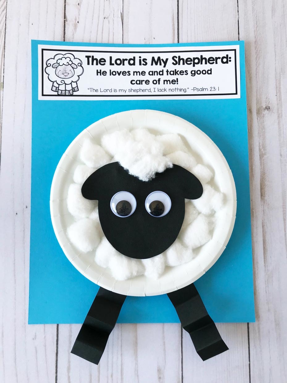 Sheep Crafts for Sunday School • In the Bag Kids' Crafts