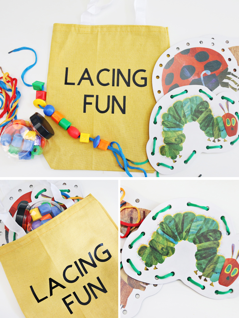 Lacing Toddler Busy Bag