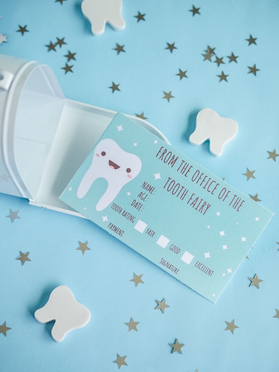Tooth Fairy Kit Stick on The Wall 