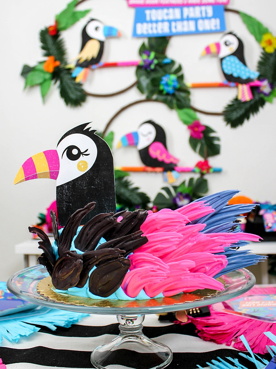 Toucan Cake Topper