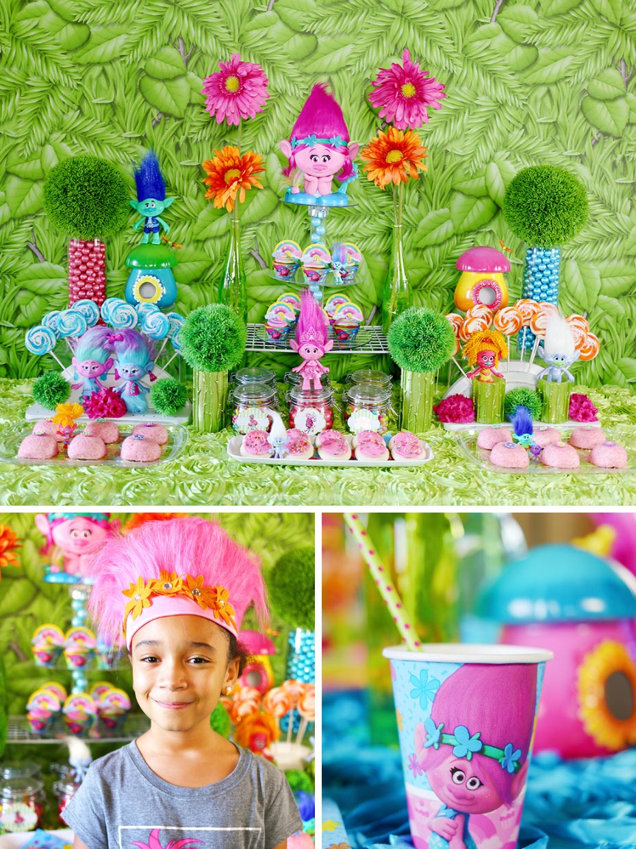 Trolls Birthday Party
