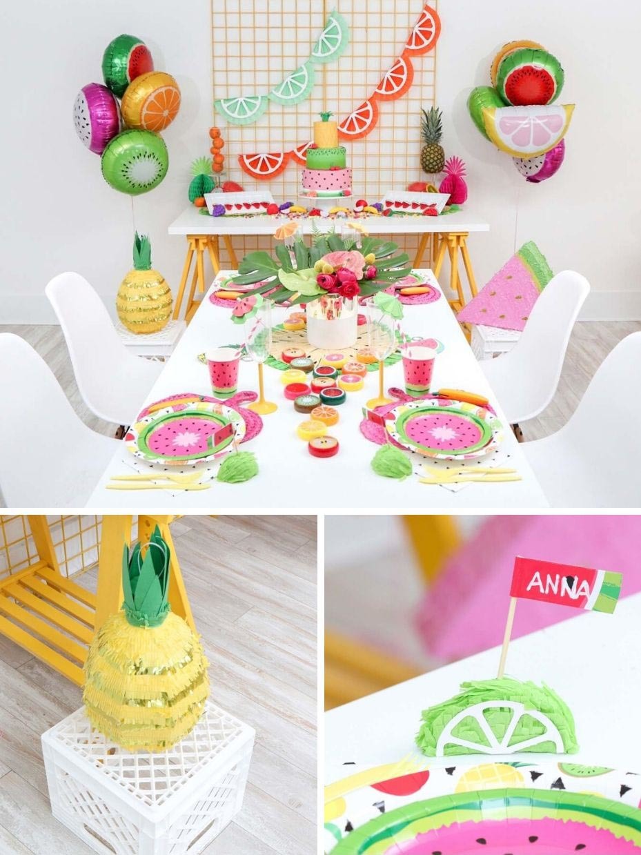 Tropical Tutti Frutti Summer Bridal Shower