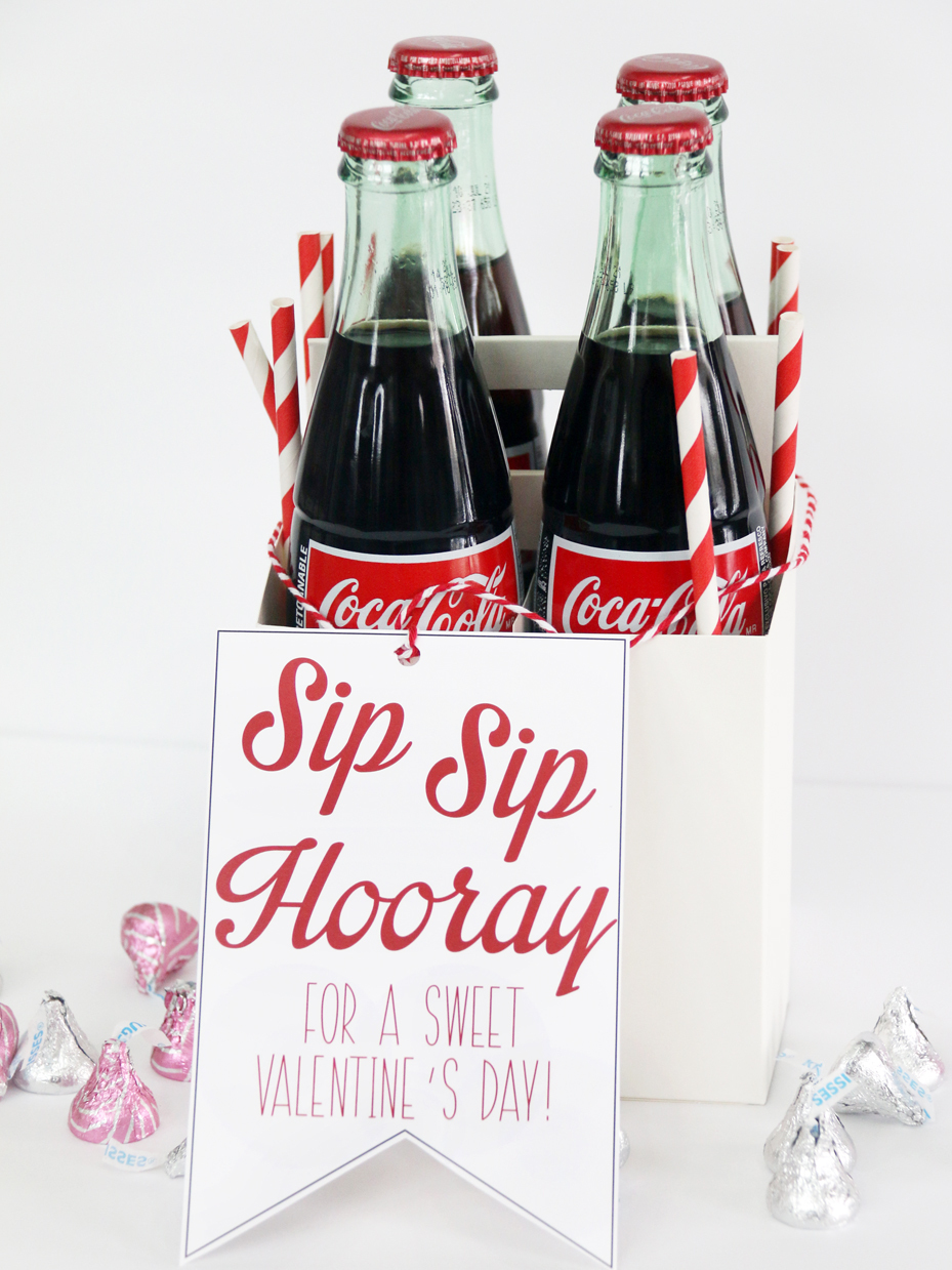 Soda-lighted Valentine Gift