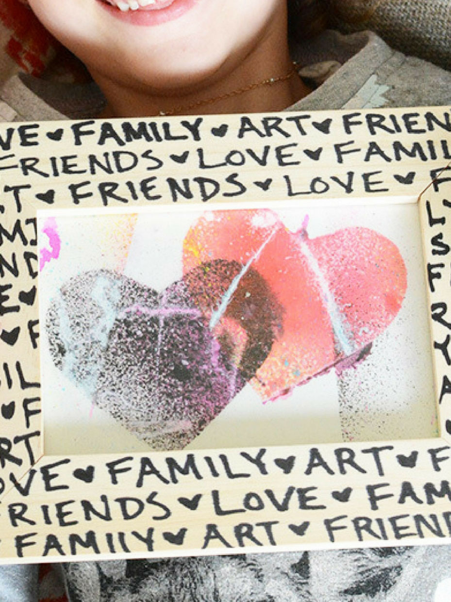 Framed Art Hearts