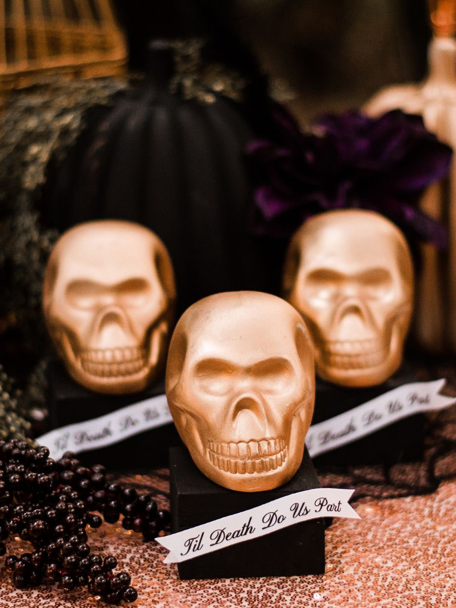 Skull Wedding Favors