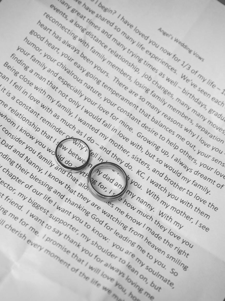 Writing Your Own Wedding Vows
