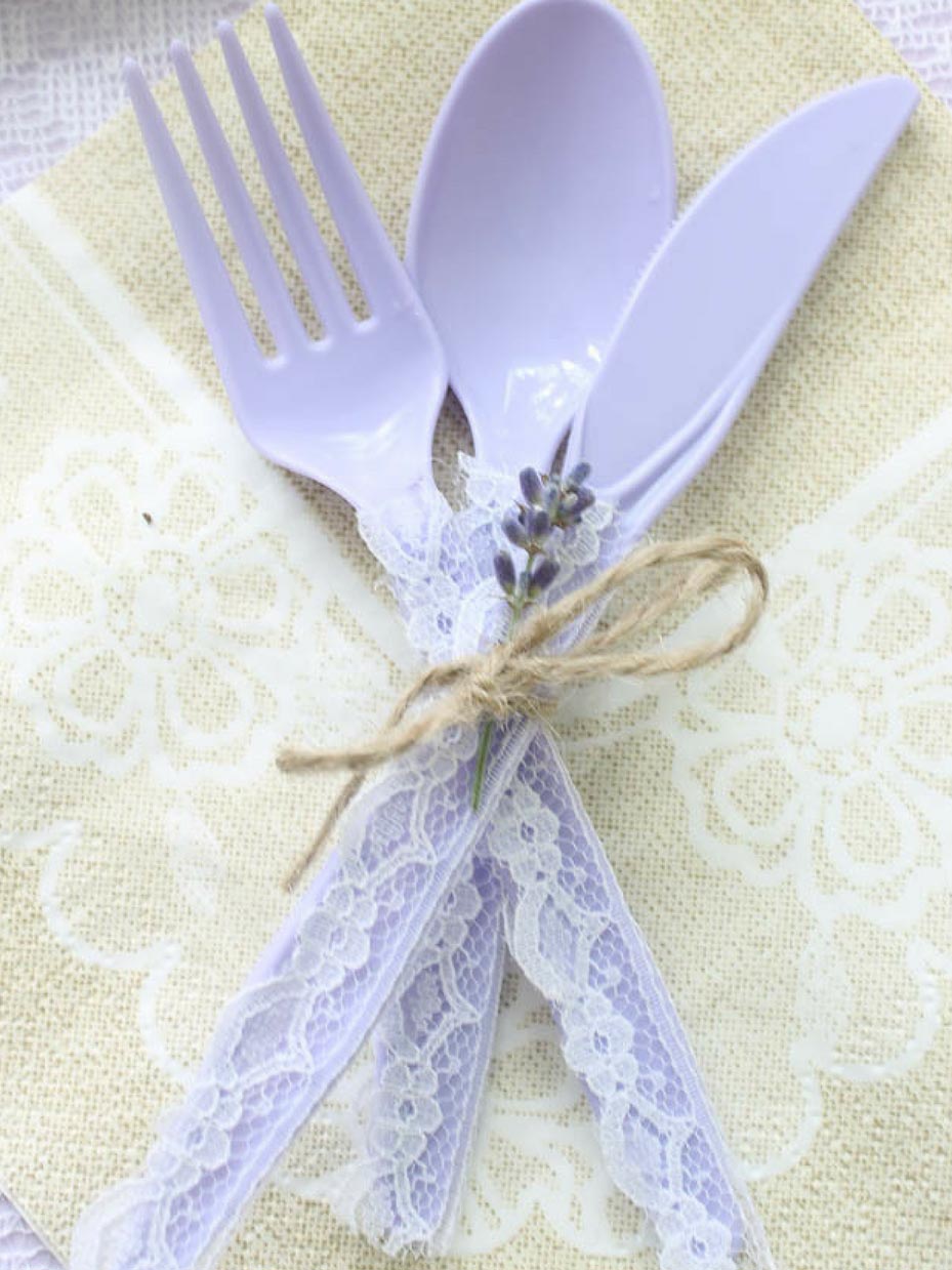 DIY Lace Utensils
