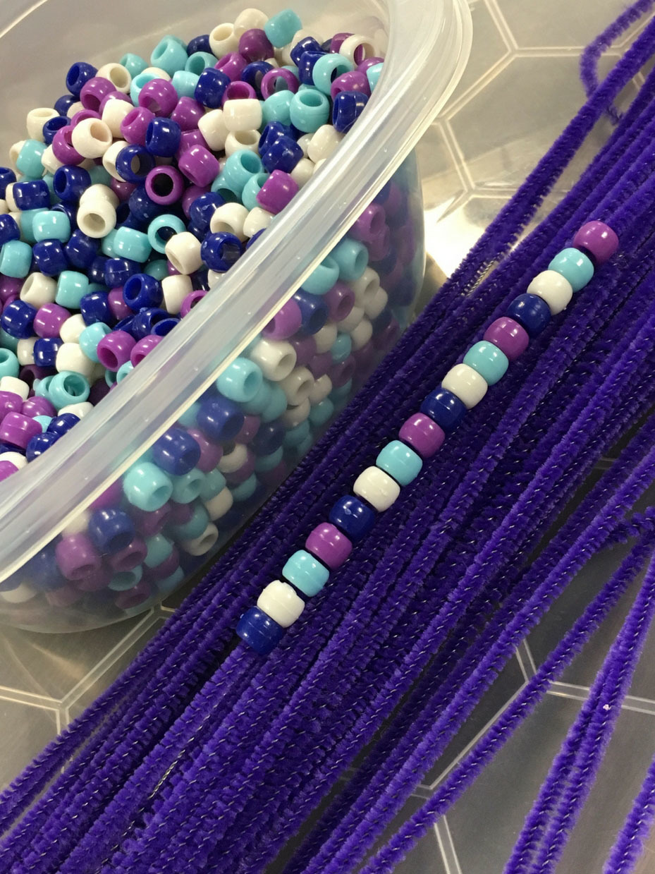 Winter Beaded Bracelets