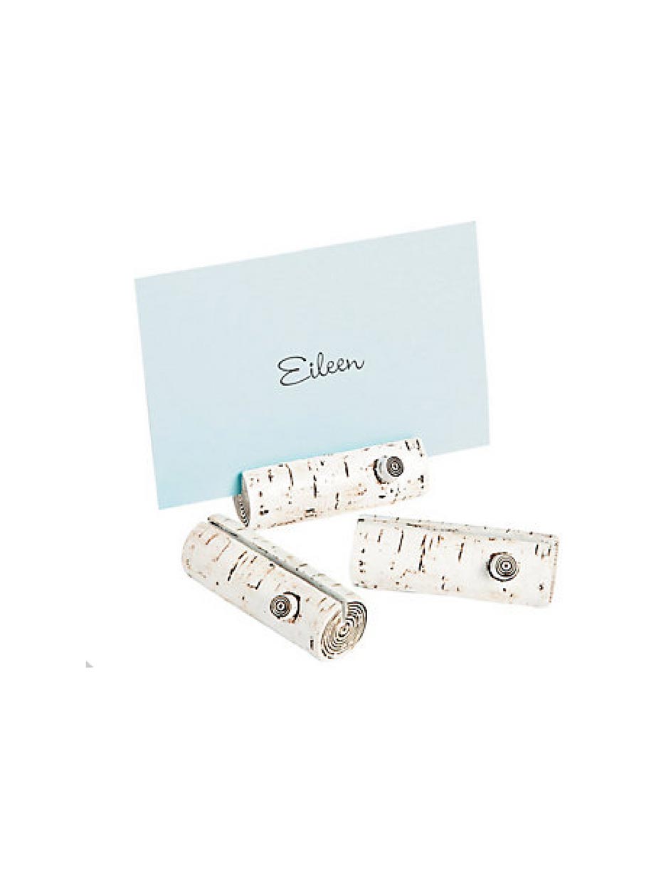 Birch Branch Place Card Holders