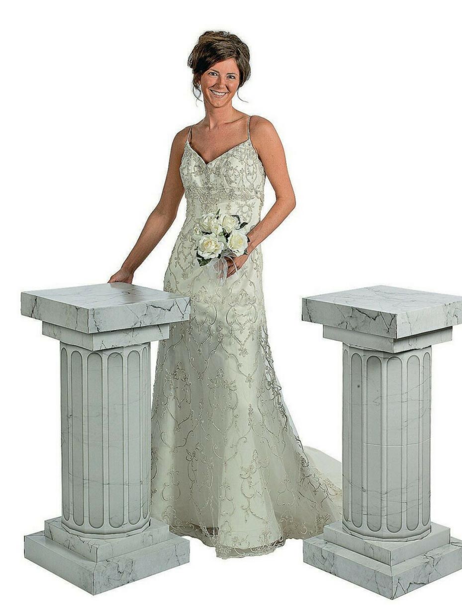 Marble Ceremony Columns
