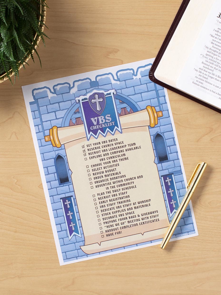 Winter's Knight VBS Checklist