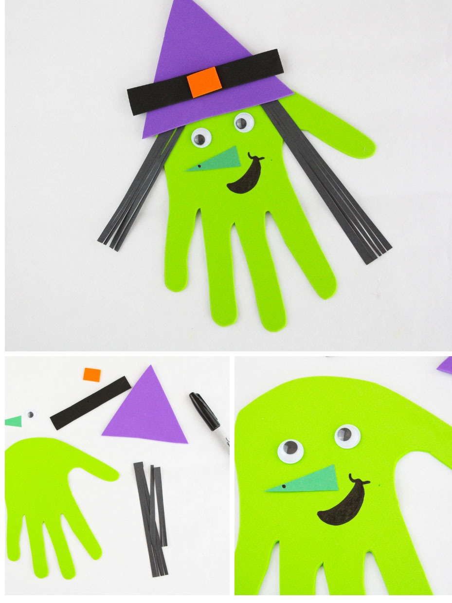 Halloween Handprint Craft Garland | Fun365