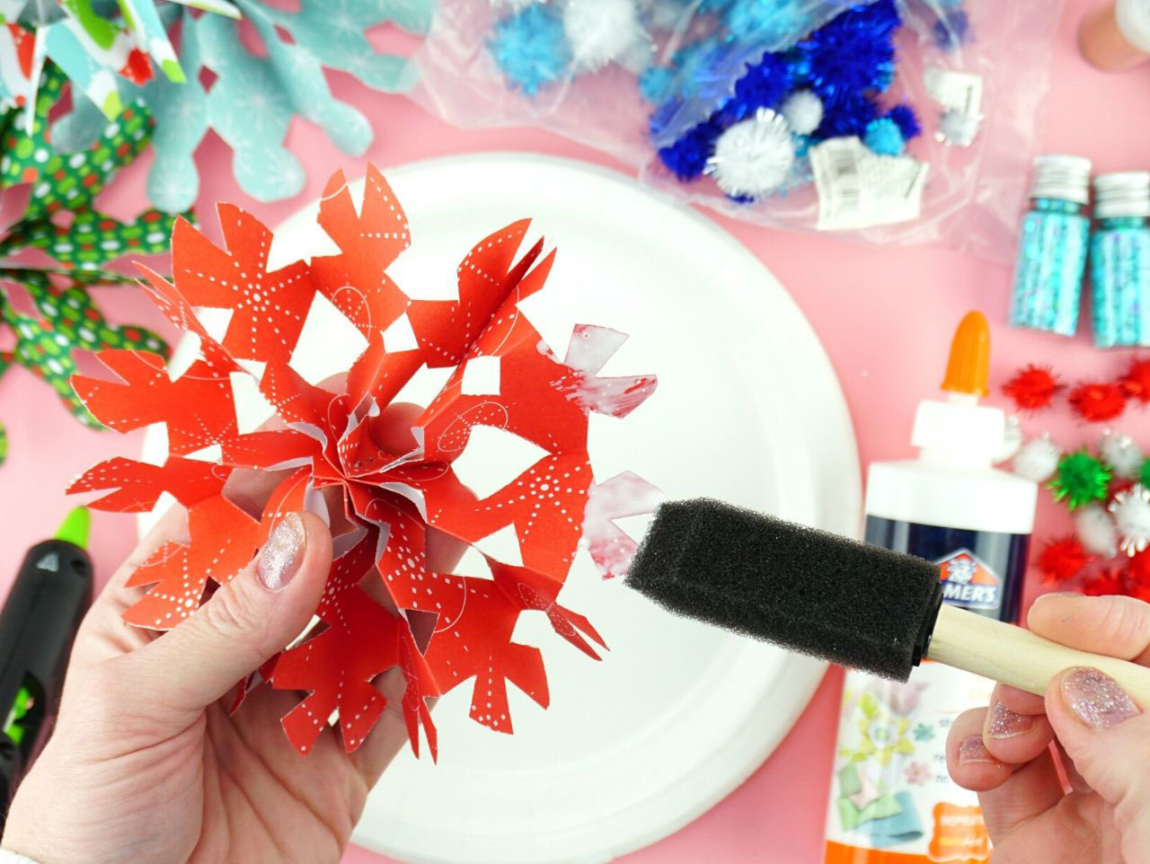 How to Make Snowflake Crafts for Kids (3 Ways!) - Becca's Bible Class