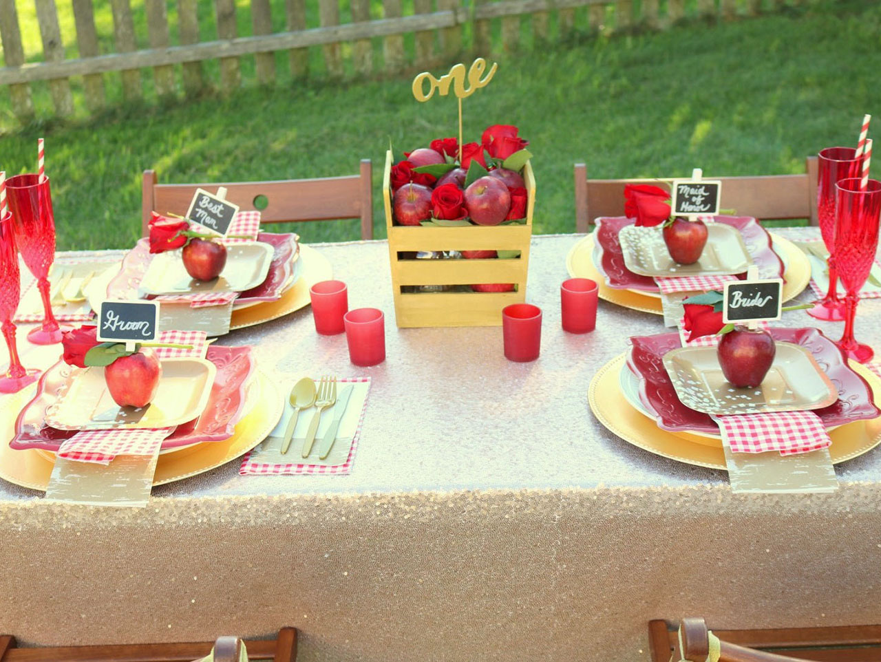 place setting cards