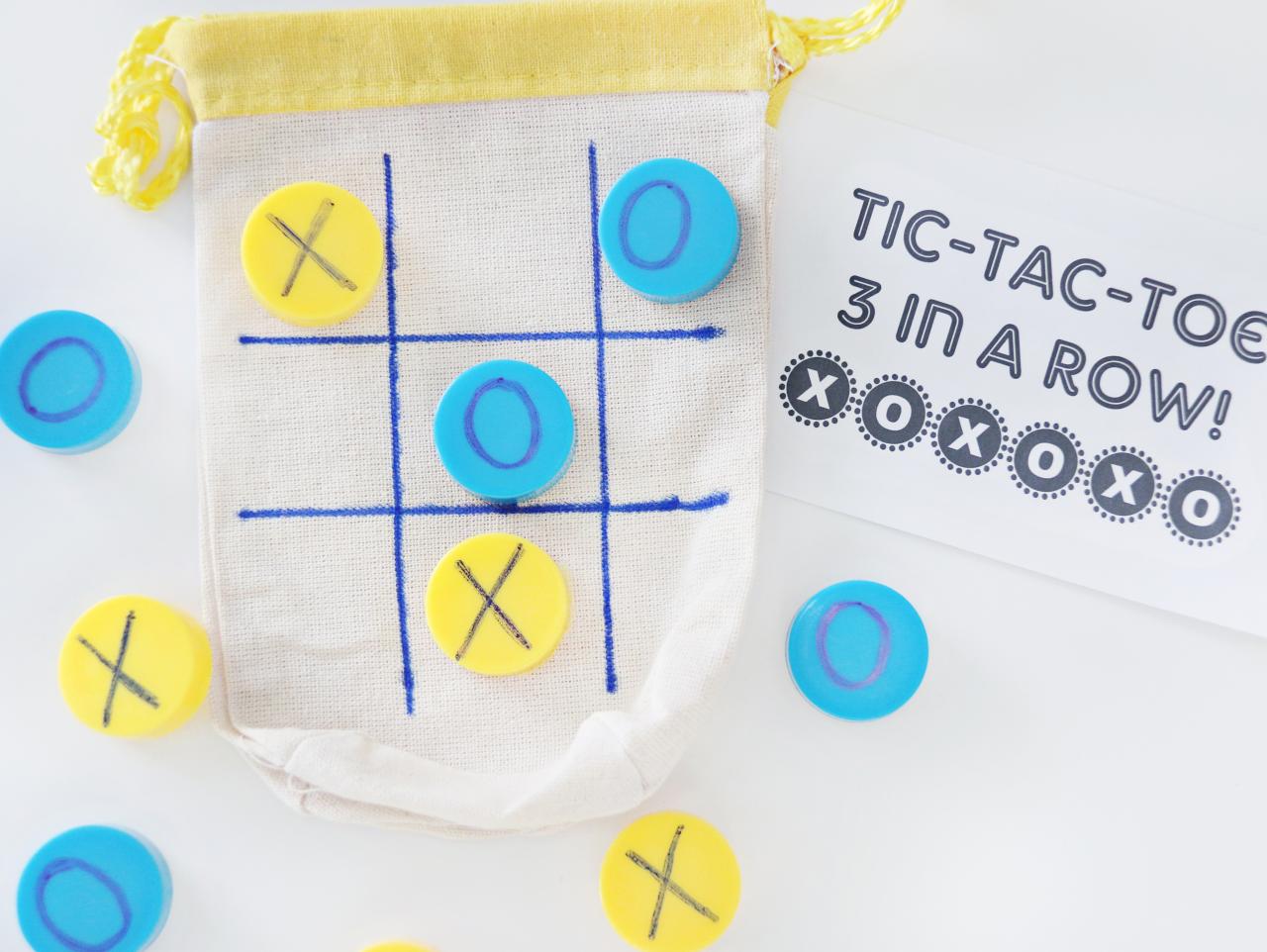 DIY Tic Tac Toe Tag Game 