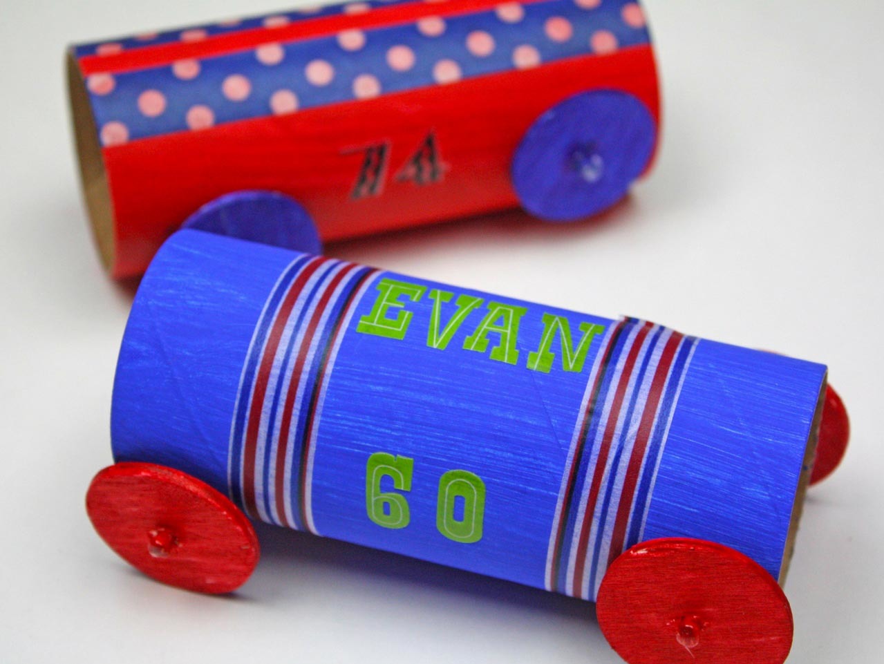 Craft Roll Race Cars & DIY Race Track | Fun365