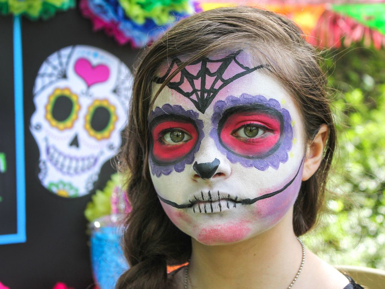 Day of the Dead Face Paint Tutorial | Fun365